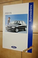FORD FIESTA ACCESSOIRES Brochure Catalogue Pub 1994 Jantes RS Becquet 16v ...