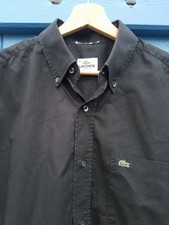 ? LACOSTE Chemise homme noire- Taille 41 - Très bon état