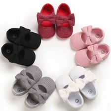 Bébé Fille Coton Chaussures Rétro Printemps Automne Enfants en Bas Âge Souple Fi