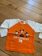 DISNEY tee shirt taille 12 mois BE