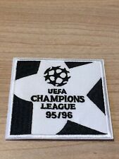 Collector Patch Badge version blanc champions league 1995/1996 vendeur pro