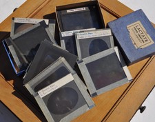 Photos sur verre de H.Crampon, Amiens, Savoie, Enfants, paysages...  Début 1900