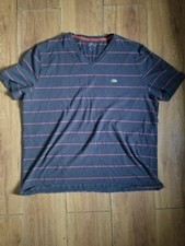Men’s Lacoste Short Sleeved Shirt Size 8 (XXL) Red and Black