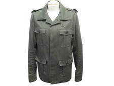 VESTE BLOUSON DIOR HOMME SAHARIENNE  5EH1042693 M 50 SLIMANE COTON JACKET 2500€