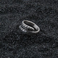 Resizable Snake Ring Scandinavian Viking Stainless Steel Punk Men Women Jewelry
