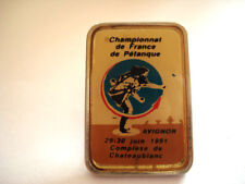 PINS RARE CHAMPIONNAT DE FRANCE DE PETANQUE AVIGNON CHATEAUBLANC JUIN 1991