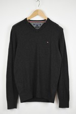 Tommy Hilfiger Pima Cotton Cashmere Homme M Col V Pull 33428_ G