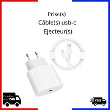 Chargeur Cable USB C+ Adaptateur 20W Rapide Pour iPhone 13/12/11/XR/Xs/Max/8/7