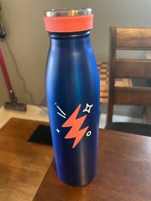17oz Metal Water Bottle with Lightning Bolt - More Than Magic™ - Blue