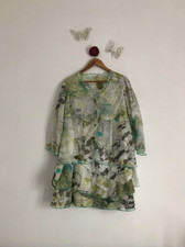 Lewinger – Joli tailleur-jupe en voile et mousseline