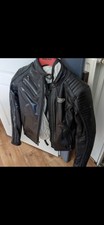 A saisir ! BLOUSON MOTO CUIR NOIR SEGURA NEUF T38 
