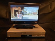 Utilisé Samsung DVD-V5600 - Multi-région capable DVD/VCR Player-Argent