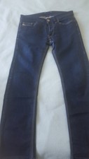 jean bleu foncé DIESEL VIKER coupe droite bleu foncé neuf taille 32