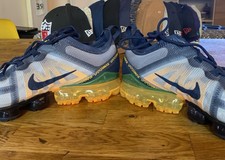 nike air vapormax midnight navy laser orange