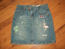 mini jupe en jeans