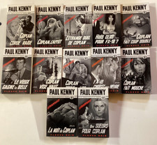 Lot 12 romans PAUL KENNY Fleuve Noir Espionnage Coplan