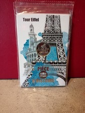 10 EUROS ARGENT PIECE D'HISTOIRE 9/18 LA TOUR EFFEL