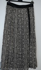 Jupe plissée Liu Jo Ceinture simili cuir taille 38 comme neuve