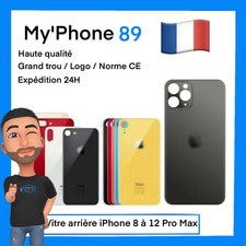 Vitre Arrière/Cache Batterie Phone 8 SE X XR XS XS MAX 11 11 PRO 12 MINI PRO MAX