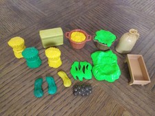 PLAYMOBIL ferme zoo Accessoires Abreuvoir Paille Herbe Ferme Zoo lot