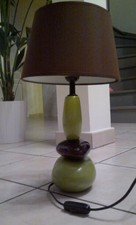 Lot Lampe buffet sur pied et Lustre 3 branches