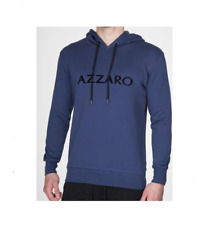 -50% + ?  AZZARO  ? Sweat Capuche Homme Bleu XL sport sorties ville été/hiver