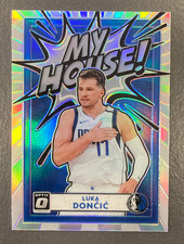 LUKA DONCIC 2020-21 DONRUSS OPTIC MY HOUSE SILVER PRIZM