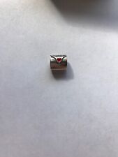 Authentic Pandora Love Letter, Red Enamel Sterling Silver Charm Bead 790894EN09