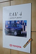 TOYOTA RAV 4 GX VX -  Brochure auto Catalogue 20 pages de 1997