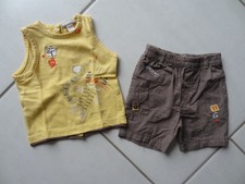 ENSEMBLE 2 PIECES MEME THEME ORCHESTRA GARCON 3 MOIS  TBE