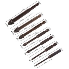 Carbure Drill Bit Céramique Béton Coupeur Foreuse Plastique Accessoires