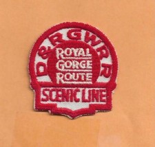 Prof & Rgwrr Royal George Route Scenic Ligne Chemin de Fer Patch 5.1cm