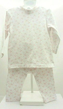 Orchestra ensemble tee-shirt manche longue et legging blanc oiseaux bébé 3 mois