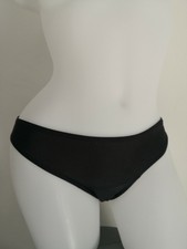 MAILLOT DE BAIN FEMME SEPARABLE BAS CULOTTE VENTRE PLAT COLORIS NOIR T 38/44