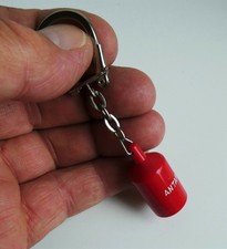 Ancien porte cle Bouteille Gaz Bonbonne Antargaz 3D Plein. Années 60.