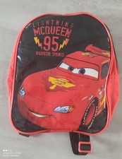 Sac à dos rouge Cars Disney maternelle