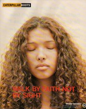 Publicité 1998  CAT CATERPILLAR  BOOTS  chaussure vetement