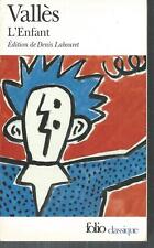 l'enfant.Jules VALLES.Folio classique  C1