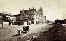 INDE CALCUTTA  Circa 1880  Palais du Vice Roi  tirage albumine