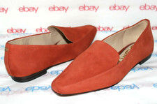 ❤️ Sam Edelman Emilie Cannelle Spice Cuir Nubuck Mocassin 6.5 Excellent ! LOOK!