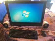 Ordinateur HP Tout-en-un, Touchscreen + Haut-Parleurs, Souris+Clavier lumineux