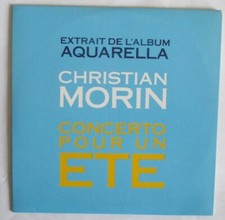 CHRISTIAN MORIN - CD SINGLE PROMO "CONCERTO POUR UN ÉTÉ" MIXAGE SPÉCIALRADIO