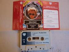 JOHNNY HALLYDAY RARE CASSETTE AUDIO ETRANGERE