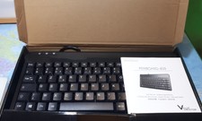 Mini Clavier AZERTY Compatible Windows Perixx PERIBOARD-409-315x147x21mm Filaire