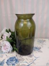 pot à champignons en verre soufflé