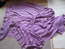 LOT 2 PANNEAUX RIDEAUX VOILAGE 2 X 140 CM X 240 CM TBE 