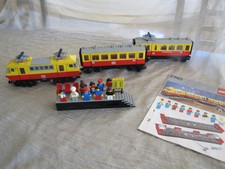 Vintage LEGO 7740 Inter City Passenger Railway DB 12v RARE TRAIN legoland ancien