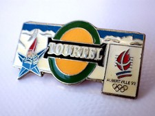  Pin's vintage Collector épinglette TOURTEL Jo Albertville  / Lot H008