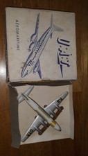 JOUET ANCIEN CIJ AVION UAT  DOUGLAS AEROMARITIME EN BOITE D'ORIGINE 