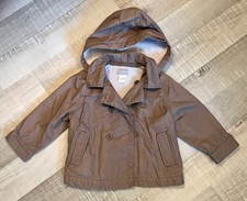 Cyrillus  T 18 Mois : Trench Beige Ciré Blouson Été Fille Ou Mixte TBE